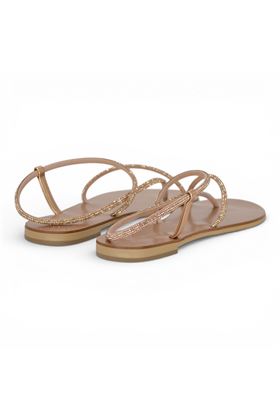Infradito donna Nicolas Lainas colore rame. NICOLAS LAINAS | 67TC-RAME